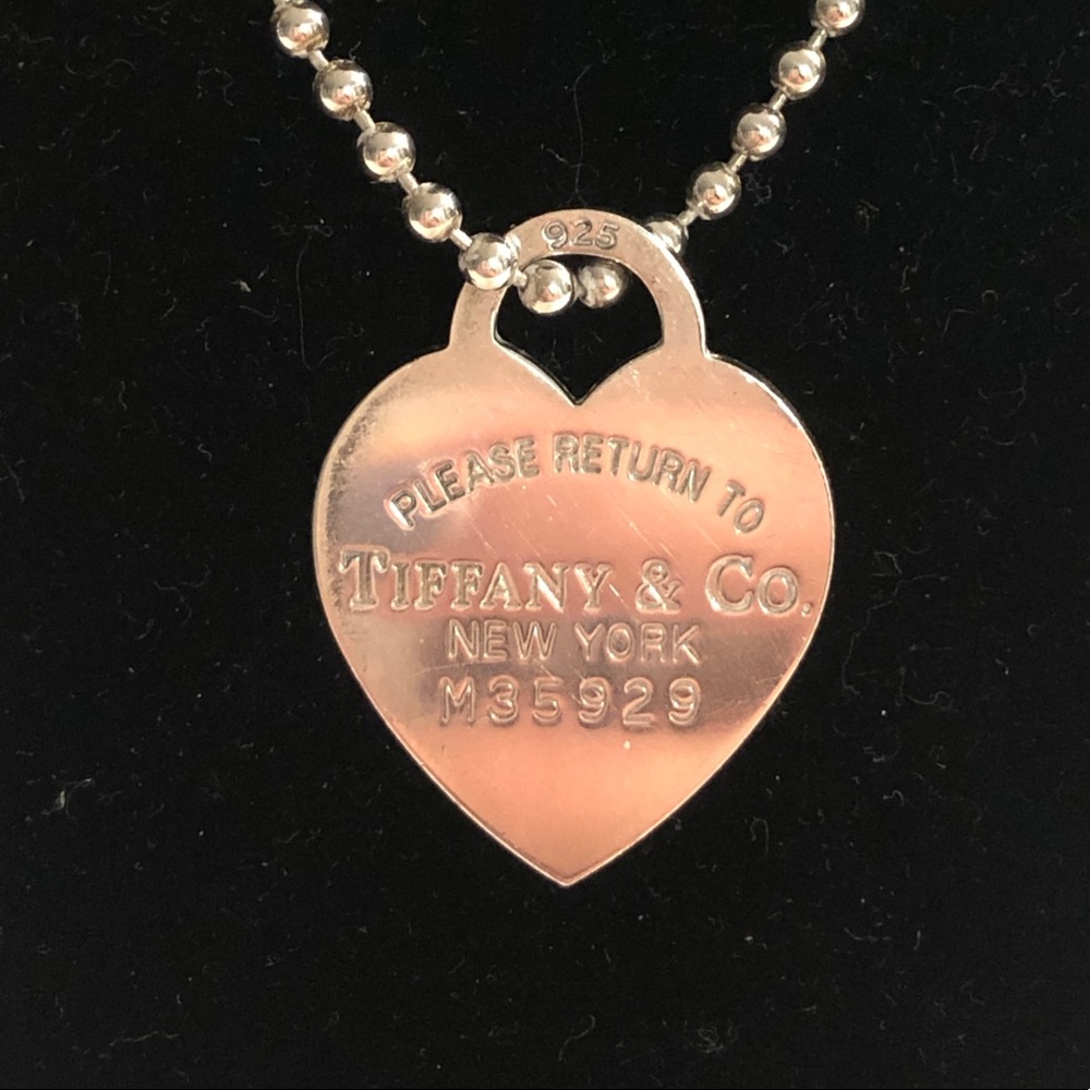 Tiffany&Co Heart Tag necklace